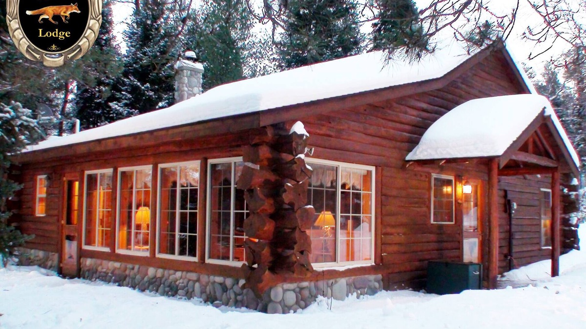Luzerne Cabin | Log Cabin Luxury on the Romantic AuSable River - Truly Charming!