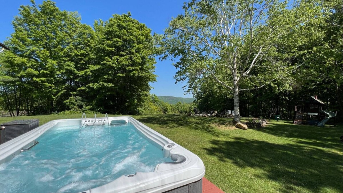 Clemons Cabin | Log Cabin w/Hot Tub minutes to Lake George Marina