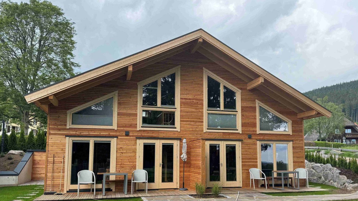 Saig Apartment | Log cabin with 70 sqm, 2 bedrooms, 1 living/sleeping area, max. for 6 persons