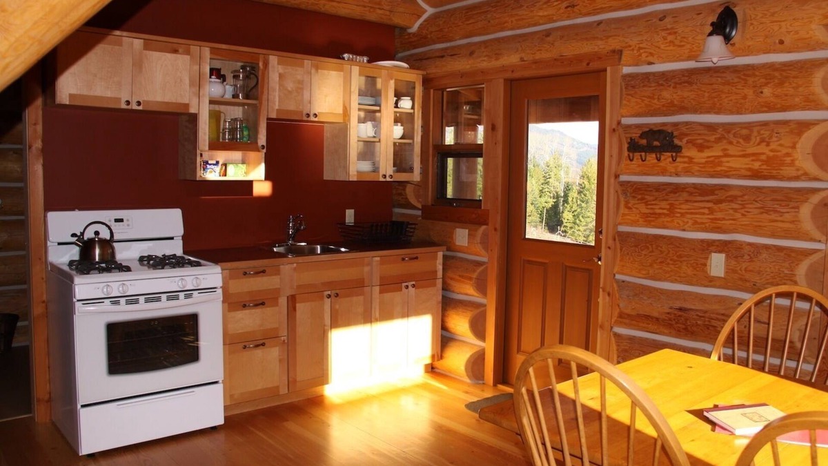 Cherryville Ski Chalet | Log Chalet with private lake in the wilderness area