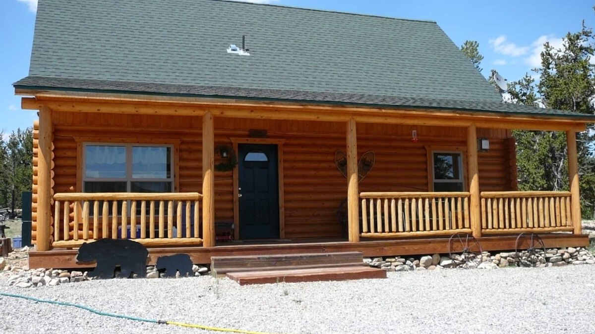 Warm Springs Cabin | Log Home in Warm Springs Ranch, Fairplay, CO STR License 24-0249n