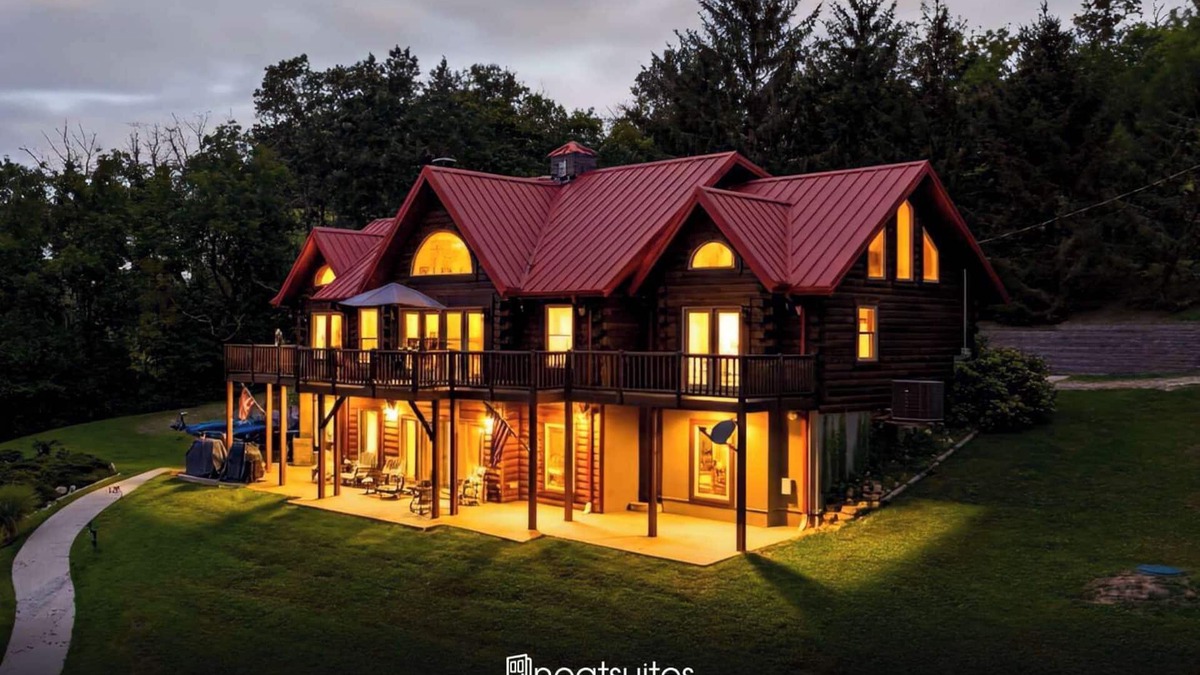 Dry Ridge House | Log Home on Williamstown Lake - Near Ark!