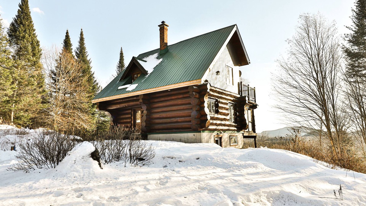 Lac-Superieur Cottage | Log House - Sauna - View on Mont-Tremblant
