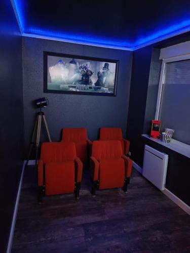 Essert Apartment | Logement avec salle cinéma