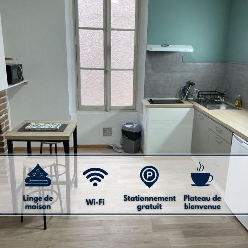 Troyes Apartment | Logement Cosy avec stationnement gratuit