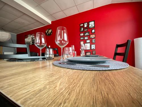 Onnaing Apartment | Logements équipés à Onnaing avec espace Balneo en OPTION proche Toyota, autoroute et Valenciennes