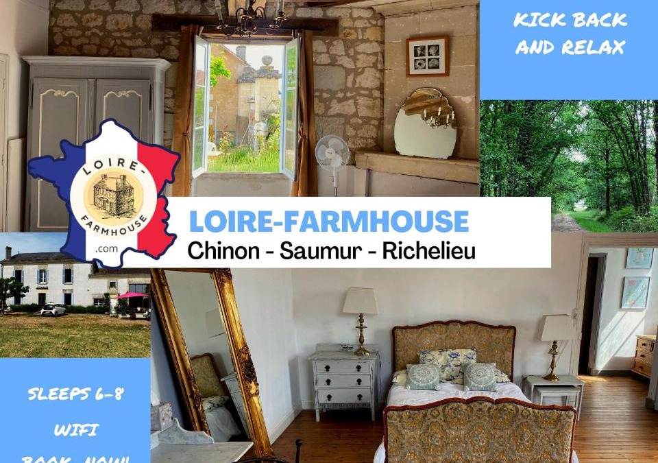 Vezieres House | Loire-farmhouse Holiday Home