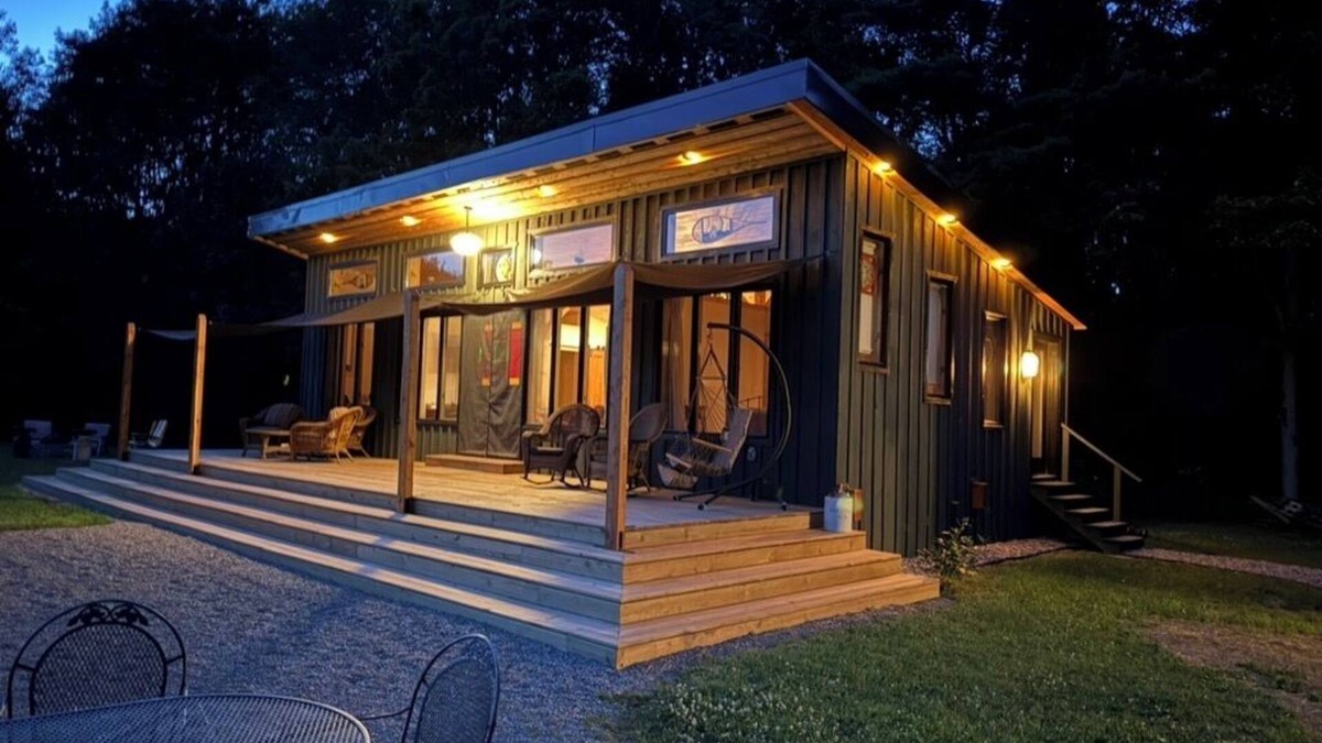 Scottsburg Cabin | Lone Birch Cabin in Dansville NY