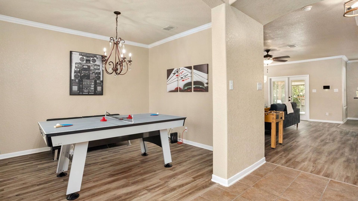 Cibolo House | Long Stay Only Cibolo Getaway | Pool Air Hockey