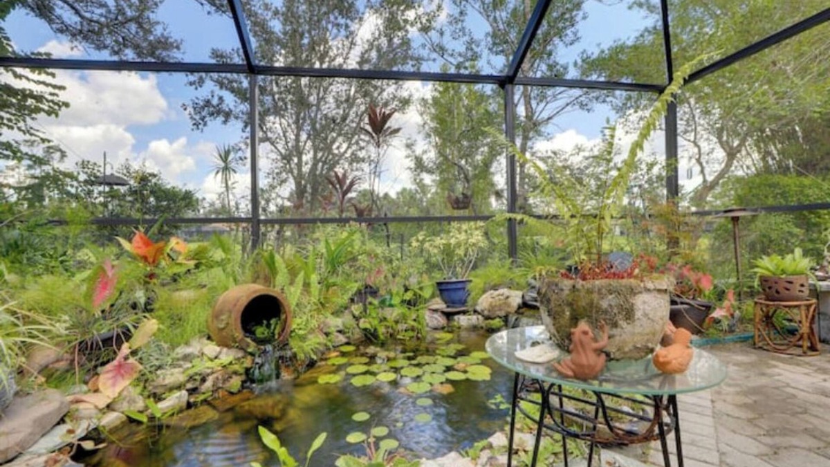 Deep Creek House | Long-term discount! Spacious 3BR Home With Tropical Garden & Koi Pond in Lanai