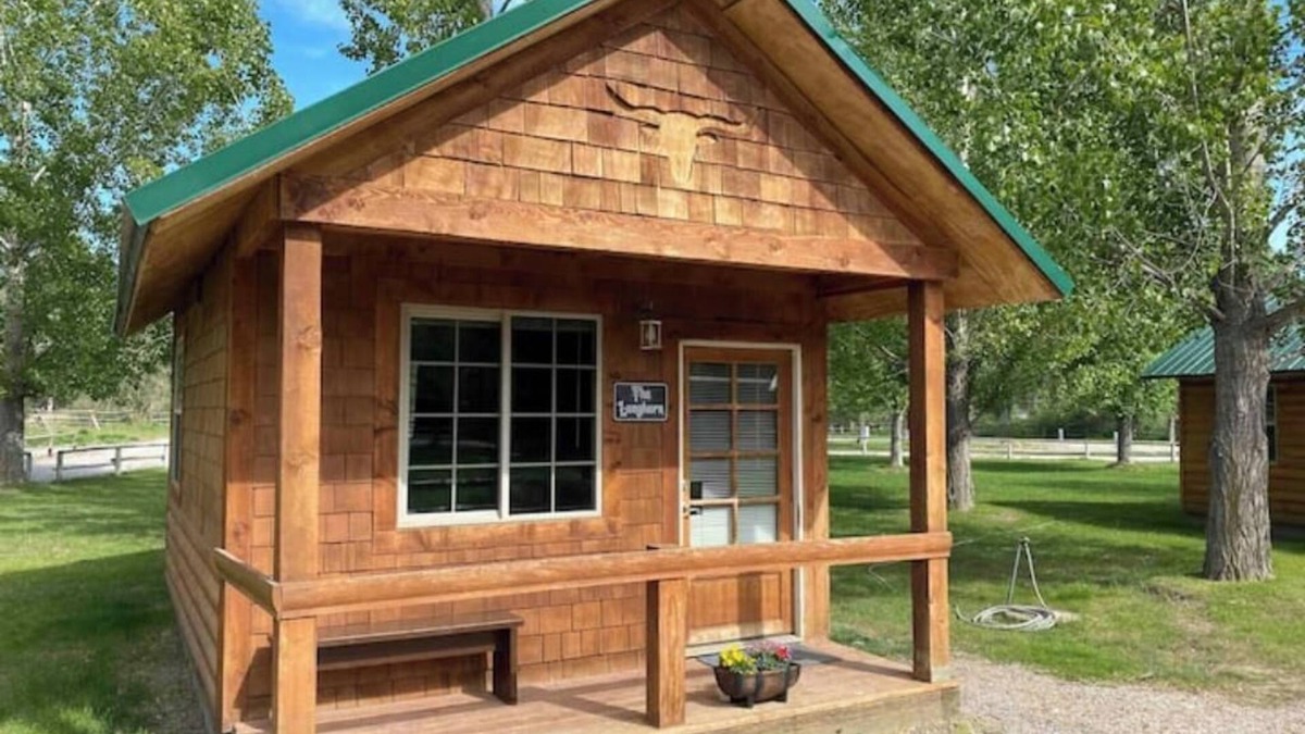 Ririe Apartment | Longhorn Cabin At Mountain River Ranch
