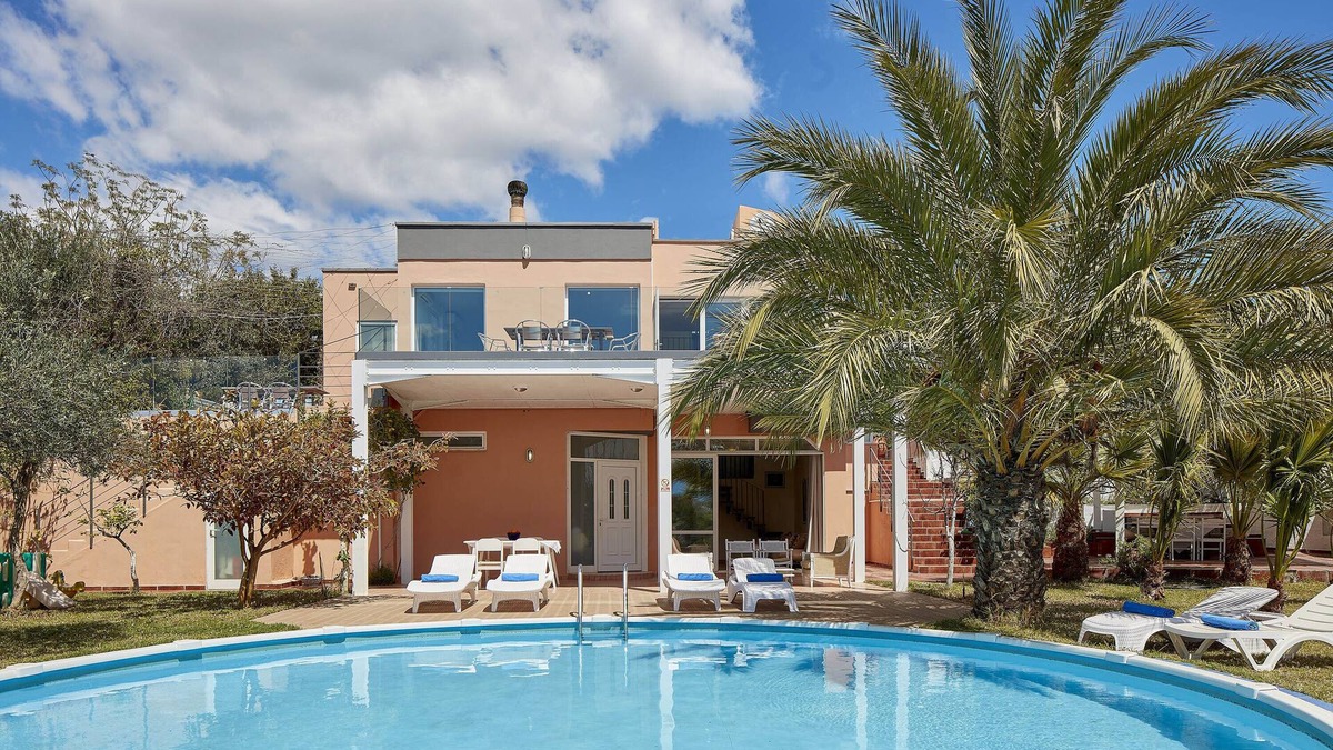Marathi Villa | LONGOBARDI FULL SEA VIEW Front Villa Chania Marathi