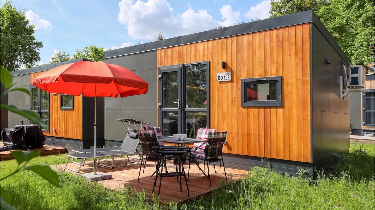 Wemding House | Look forward to a real Tiny Haus vacation close to nature at Camping Park Wemding!