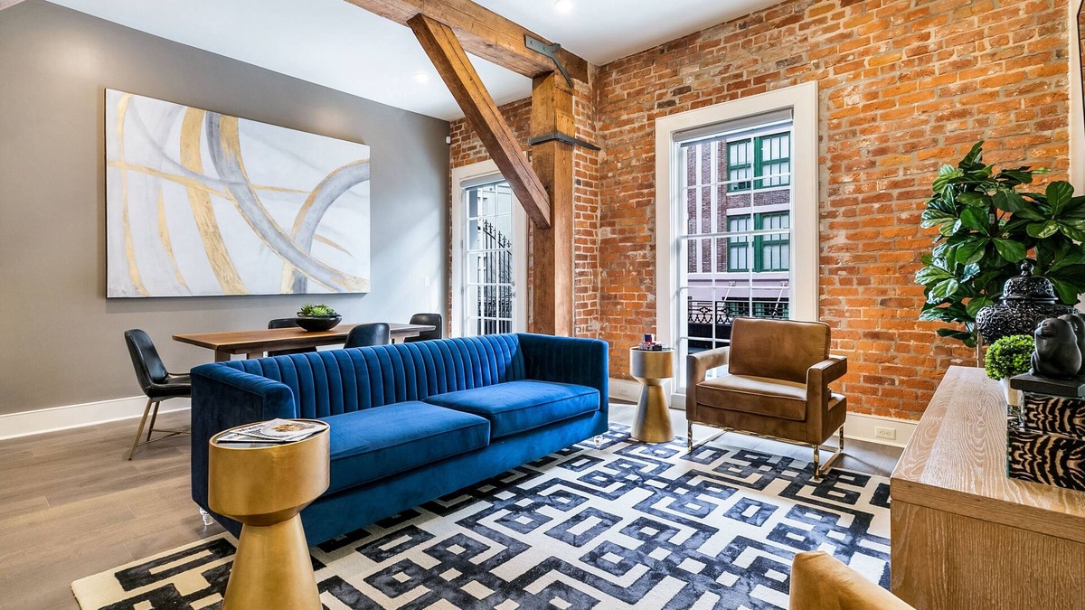 Central Business District Condo | Look No Further! Glam + Historic Charmer + Large Private Balcony = Everything! | The Calliope