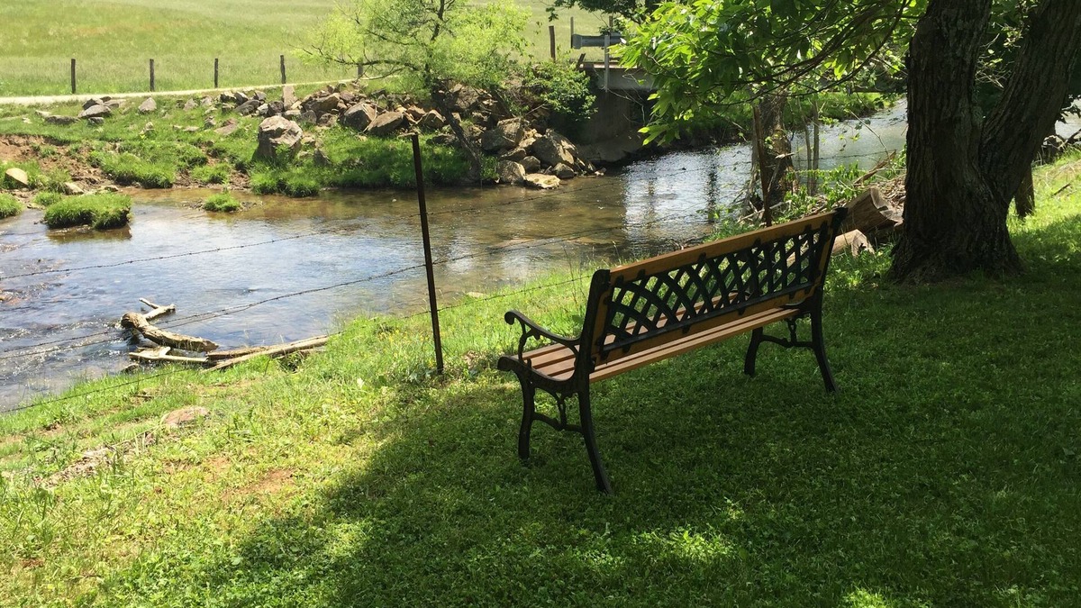 Newport House | Looking for a Country Getaway – Close to Virginia Tech? Big Fenced Yard for Pets