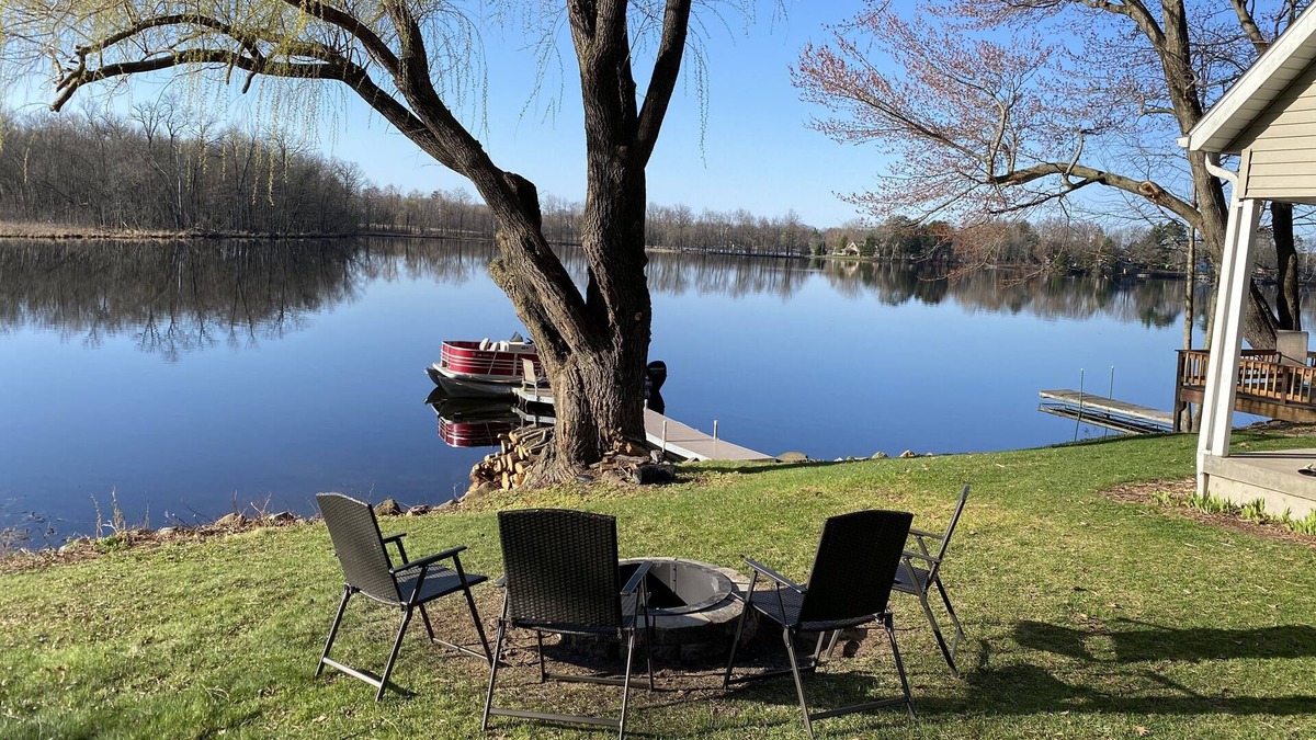 Sand Creek Cabin | Loon Landing - A Quiet Northwoods Cabin on Chain Lake - New Auburn, WI