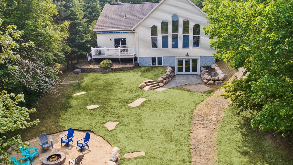 Brainerd House | Love Lake - Gull Lake Chain | Entertain | Firepit