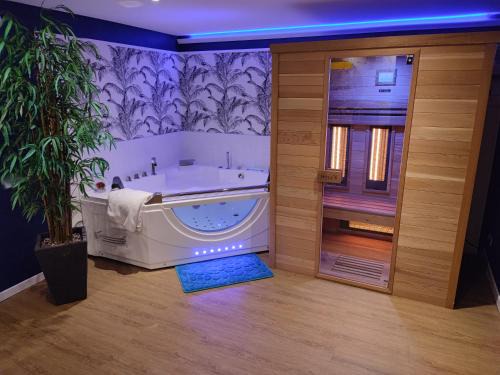 Criquebeuf-sur-Seine Ski Chalet | Love Story Chalet avec jacuzzi et sauna