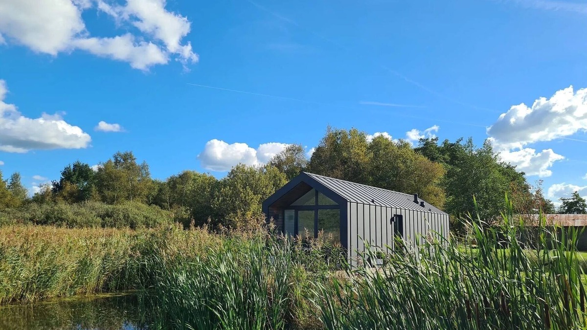Municipality of Smallingerland Ski Chalet | Lovely Tiny House in the middle of the Alde Feanen National Park