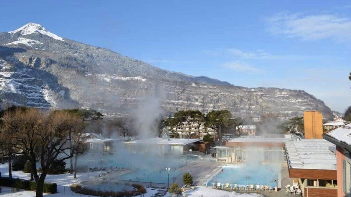 Lavey-Morcles Apartment | Lovely 1BR Suite with View to Catogne Mountain