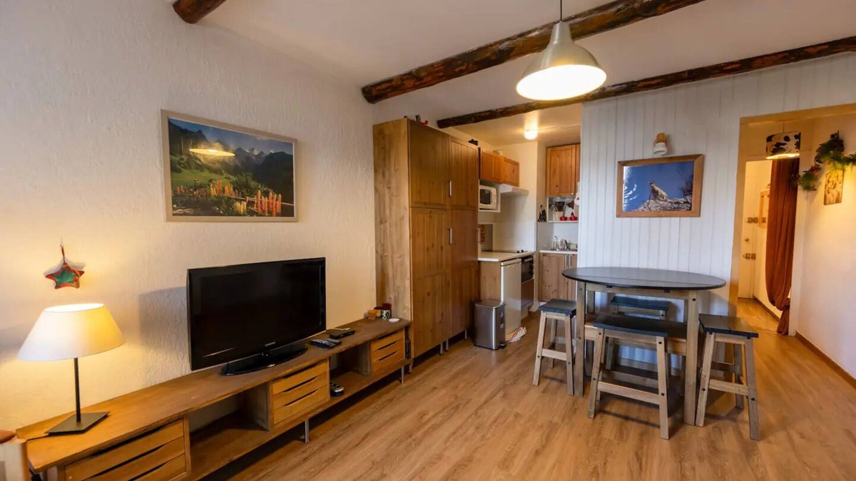 Le Sauze Apartment | Lovely 5p studio with balcony and mountain view - Le Sauze
