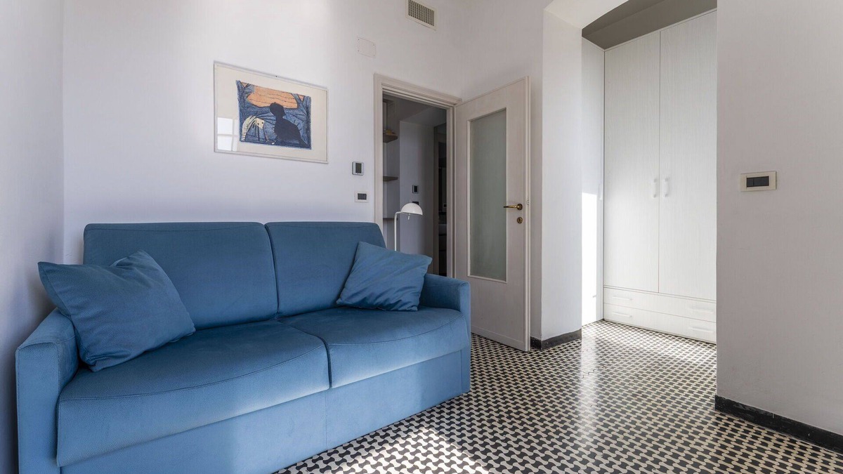 Pontedecimo Apartment | Lovely apartment for 4 guests with WIFI, A/C, TV, balcony and panoramic view, close to Portofino
