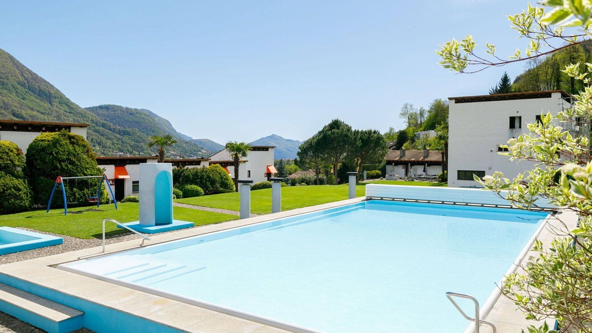 Capriasca Apartment | Lovely apartment for 6 guests with pool, WIFI, TV, patio, panoramic view and parking