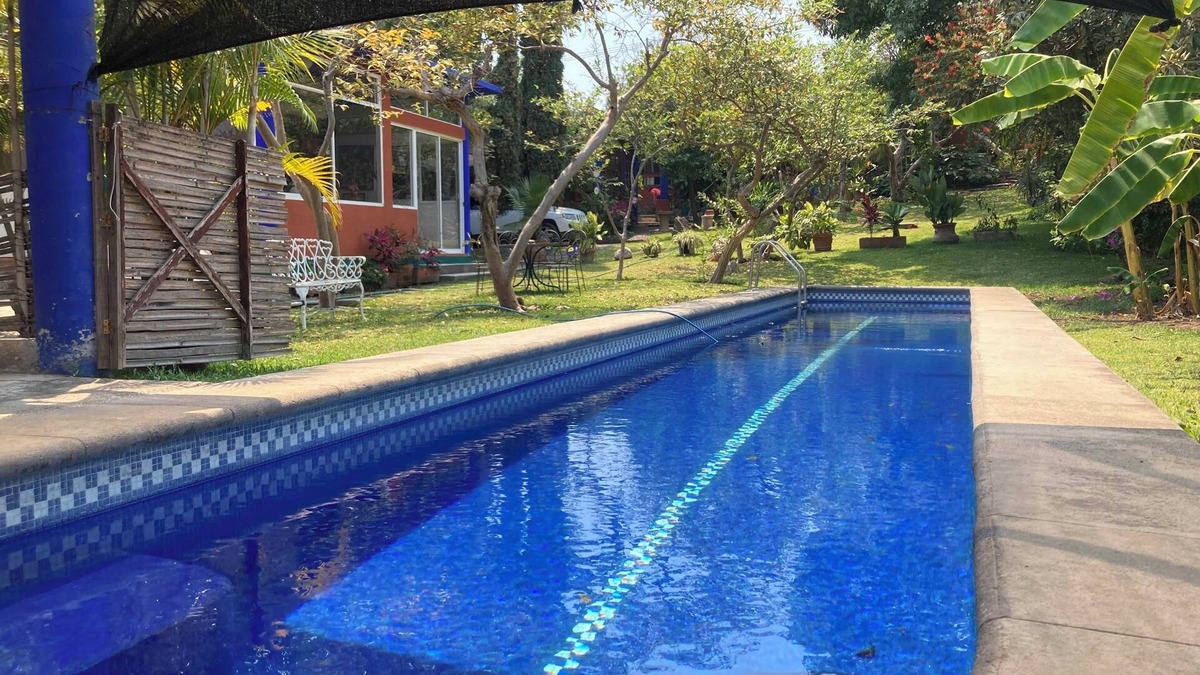 Malinalco House | Lovely bungalow with pool, great view, comfortable loft w/WiFi in Malinalco