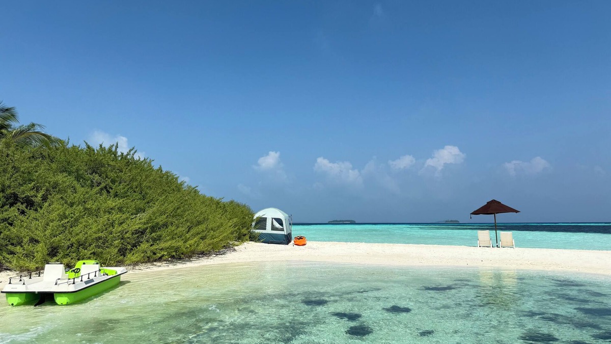 Gaafu Alifu Atoll RV Rental | Lovely campground at a virgin private island