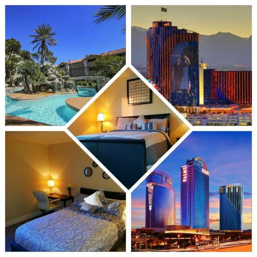 Las Vegas Apartment | Lovely condo! Walking distance to the Strip with pool and spa