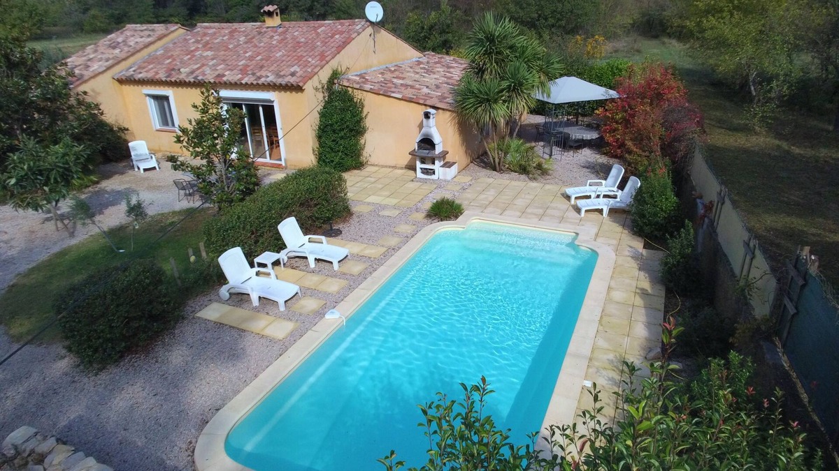 Le Thoronet Villa | Lovely country house Lou Raï - private pool - CANOES on the river Argens