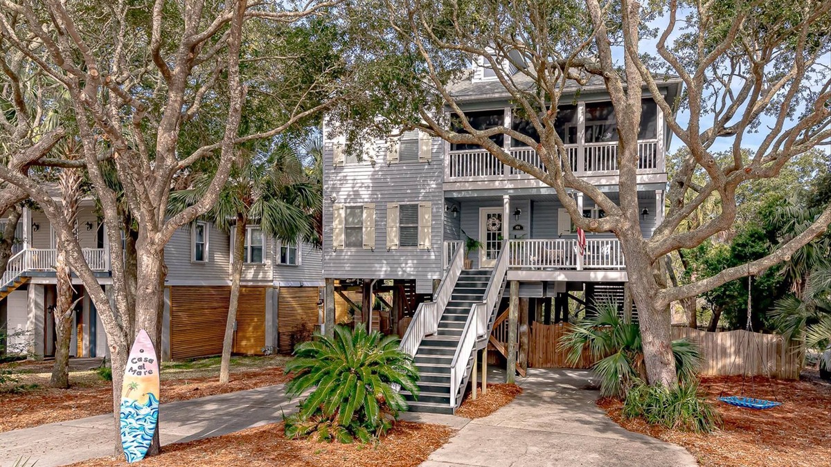 Folly Beach House | Lovely Folly Beach Home Just Steps to the Beach!