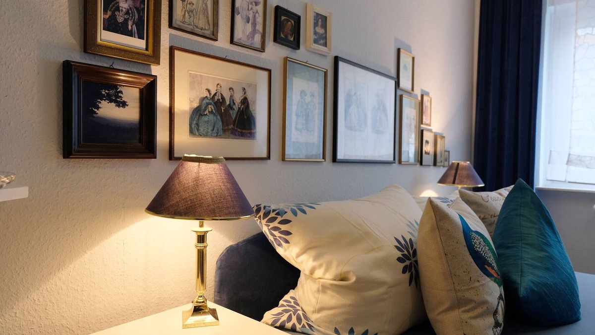 Leimen Apartment | lovely living ambience, 3 rooms absolutely quiet in the center, 4 km Heidelberg