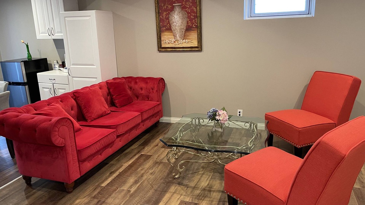 Manchester House | Lovely lower level for 4 guest.