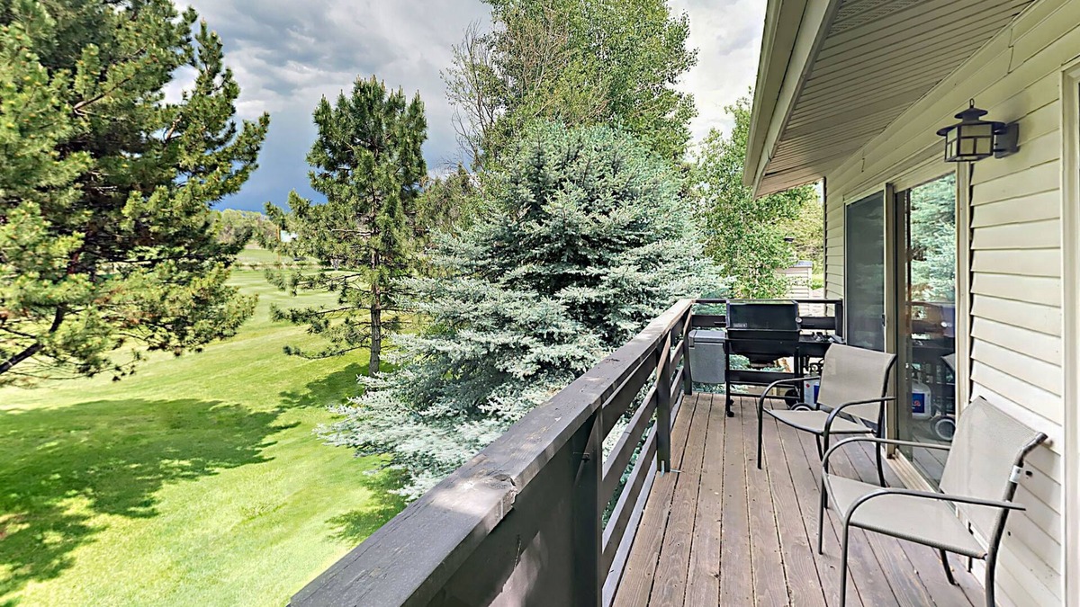 Carbondale Condo | Lovely mountain condo overlooking golf course with WiFi & private washer/dryer