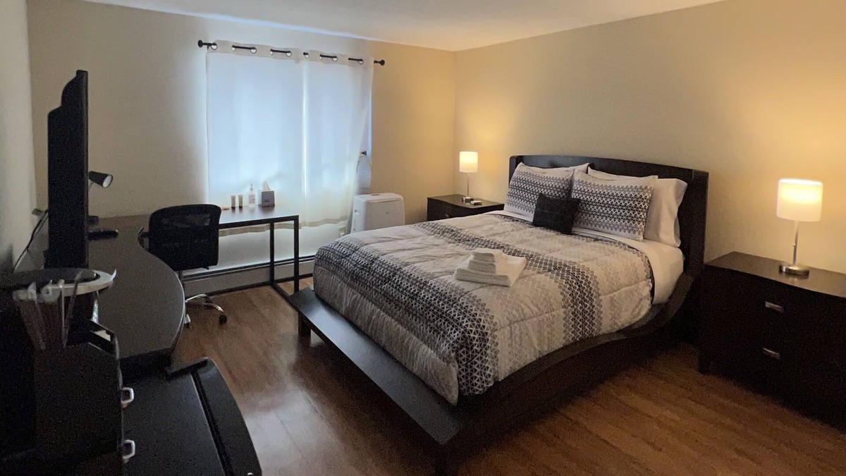 Marlborough Apartment | Lovely private bedroom with shared bathroom
