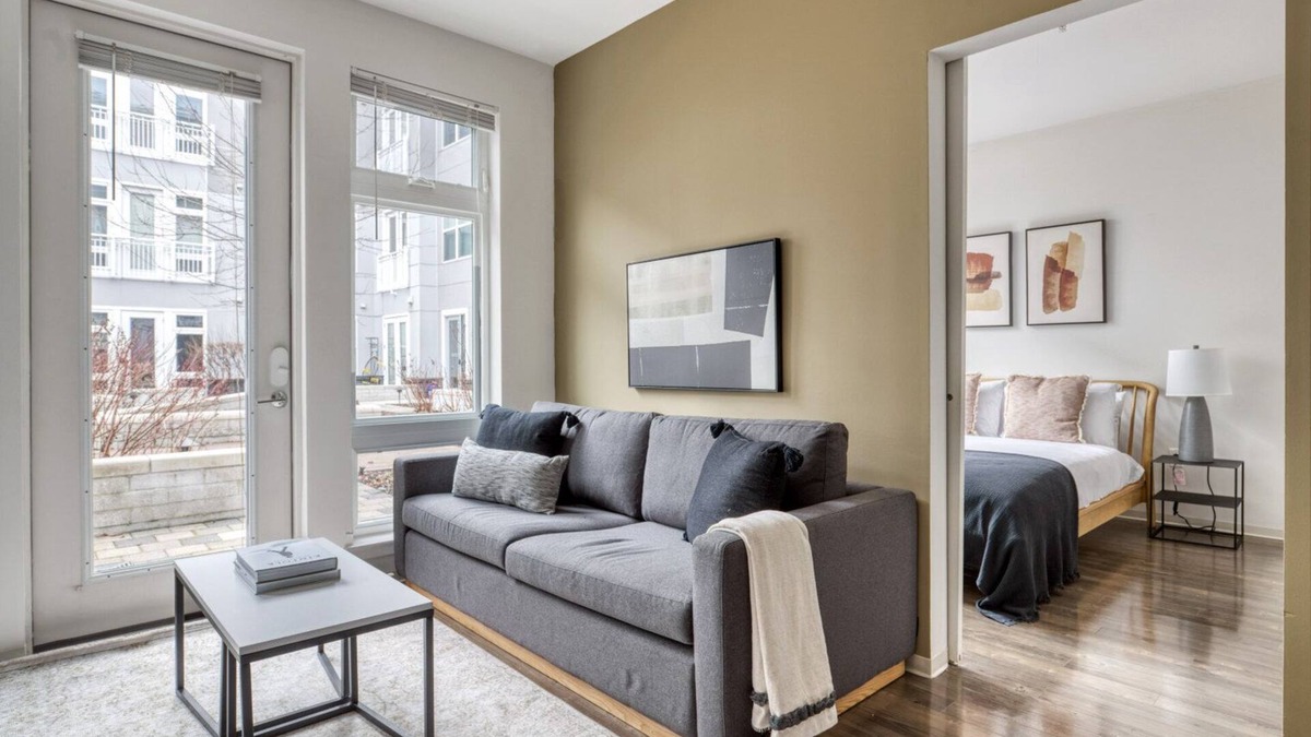 Assembly Square Apartment | Lovely Somerville 2BR w/W/D, Gym & Roof, nr Assembly T, by Blueground