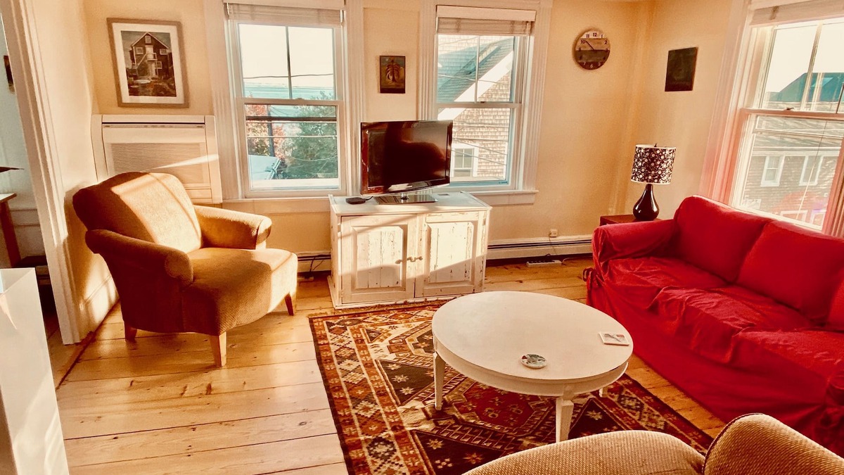 Provincetown Condo | Lovely Spacious, Perfect West End Location, Water Views, Parking!