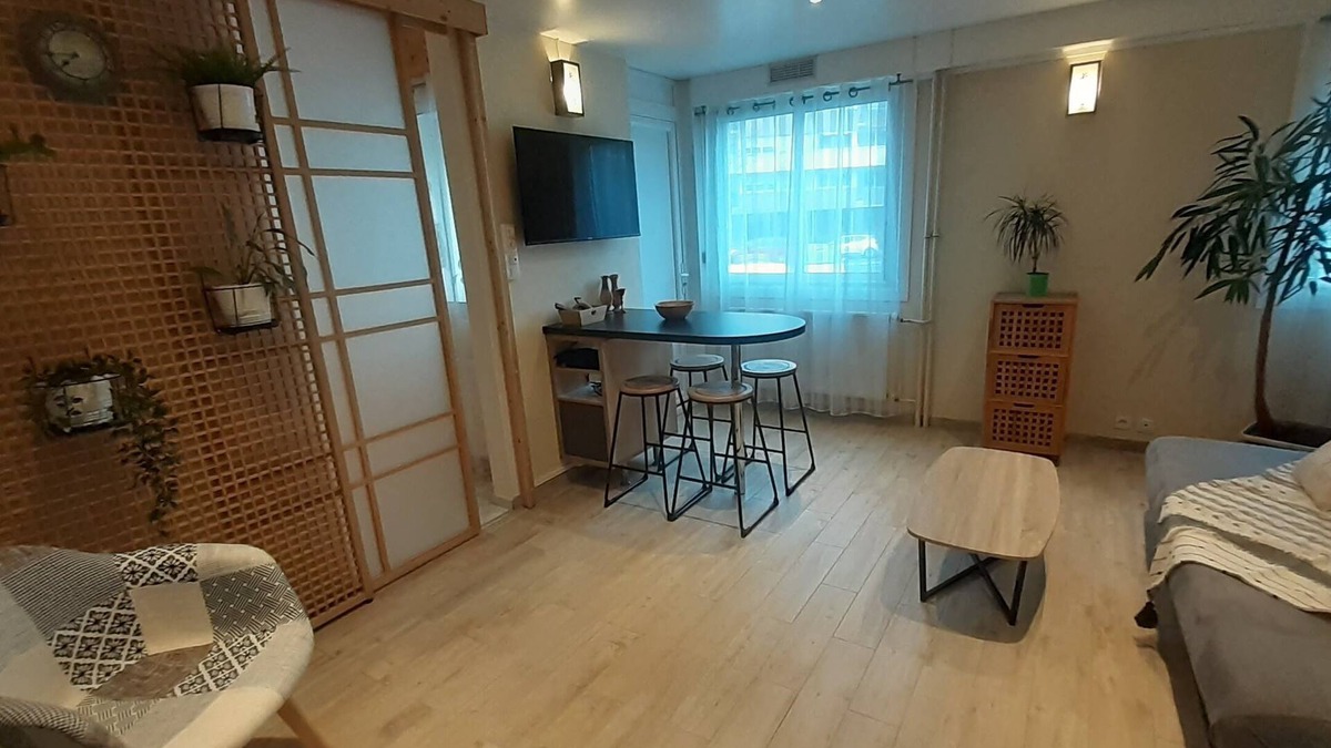 Chalon-sur-Saone Apartment | Lovely T2 apartment with balcony "Le nid Libaud".