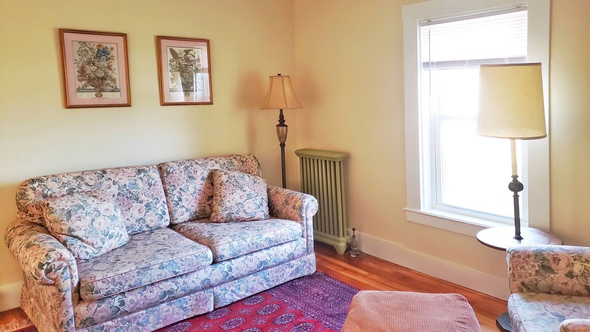 Northampton Apartment | Low-scent, historic downtown gem with sustainability practices throughout.