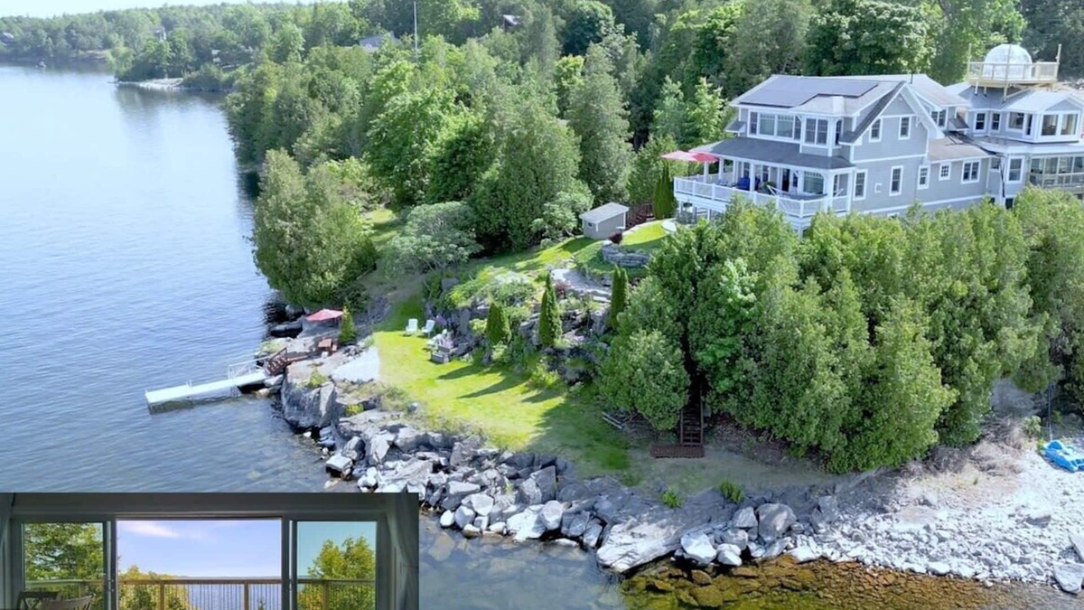 Plattsburgh Apartment | LoZa House Coastal Lakefront Luxe w Stellar Views