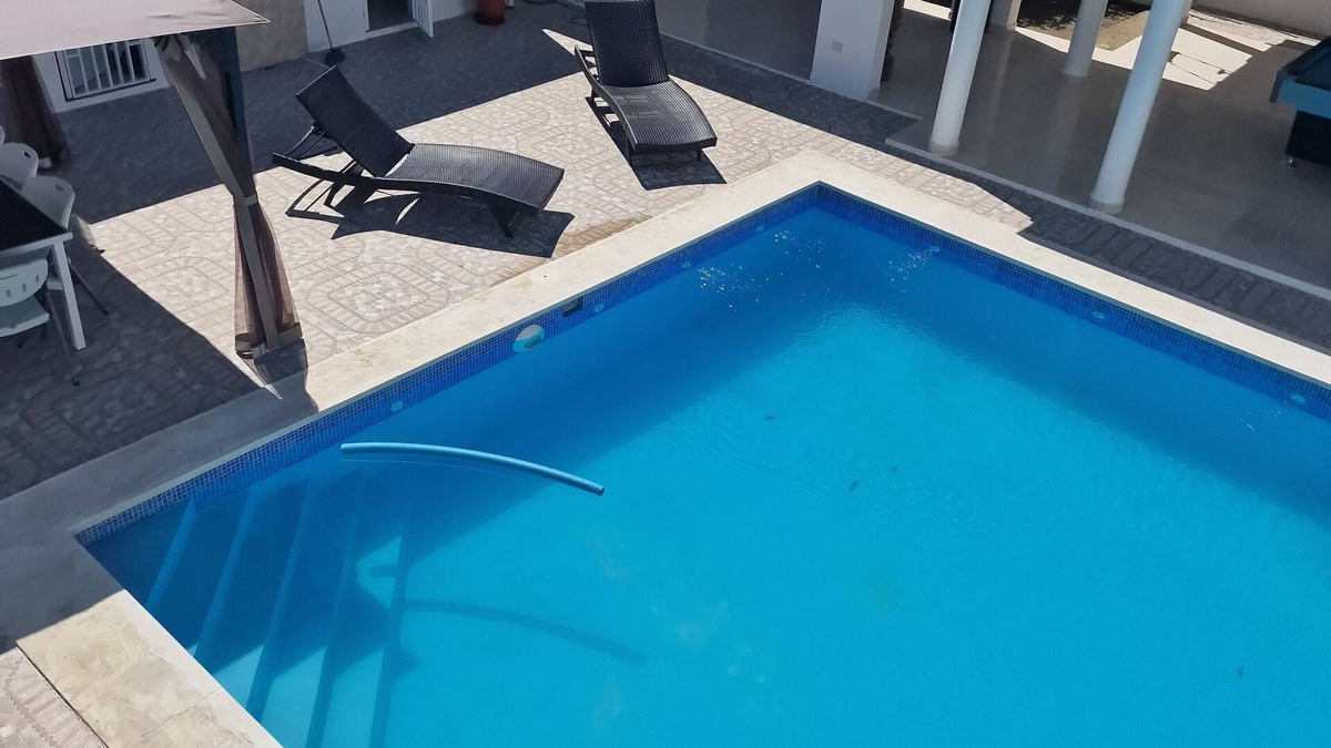 Santiago de los Caballeros Villa | Lujosa Villa María de 2,034ft2 con piscina privada, 3 cocina, BBQ, Gacebo y más.