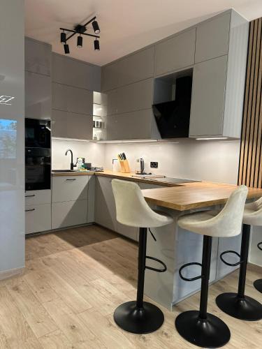 Srodmiescie Apartment | Luksusowy Apartament River Point Kępa Mieszczańska