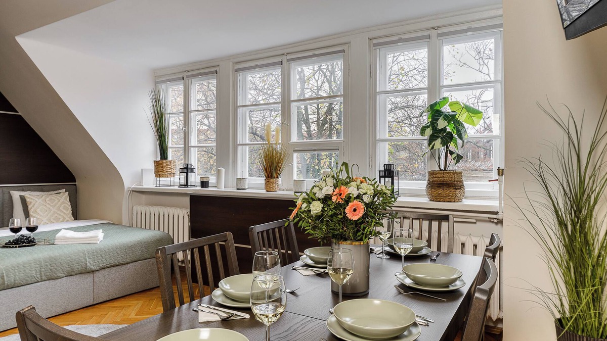 Nowe Miasto Apartment | Lumina 2-level charming apart