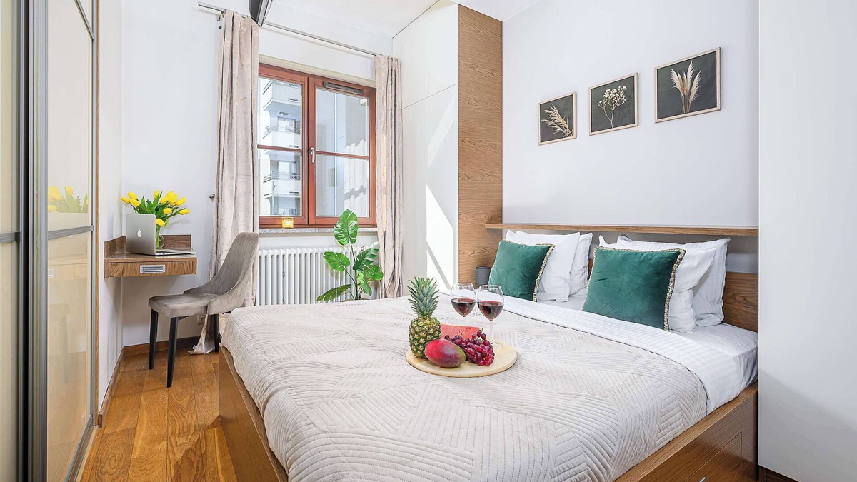 Srodmiescie Apartment | Lumina stylish apartment with parking