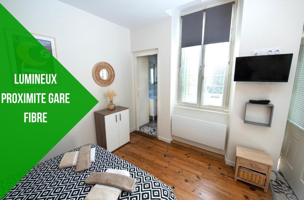 Tulle Apartment | Lumineux appartement,3' de la gare, Terrasse, équipé fibre,bonsejour19
