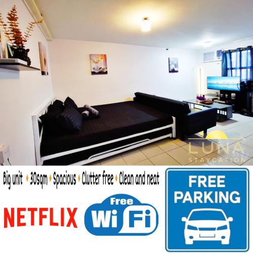 Balibago Apartment | Luna staycation Cozy Condo near Enchanted Kingdom