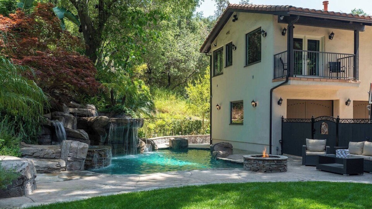 Monrovia Villa | LUSH Mediterranean Mansion with Pool