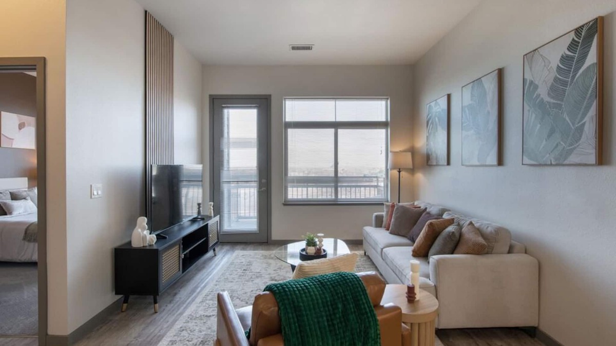 Transit Village Apartment | Lux 2 BR Pool, Gym, Garage, Onsight Staff