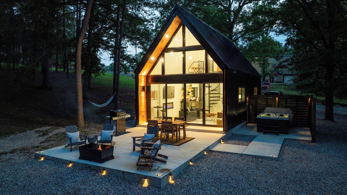 Rockwell Cabin | Lux A-Frame w/Hot Tub, Fire Pit, Kayaks & Views